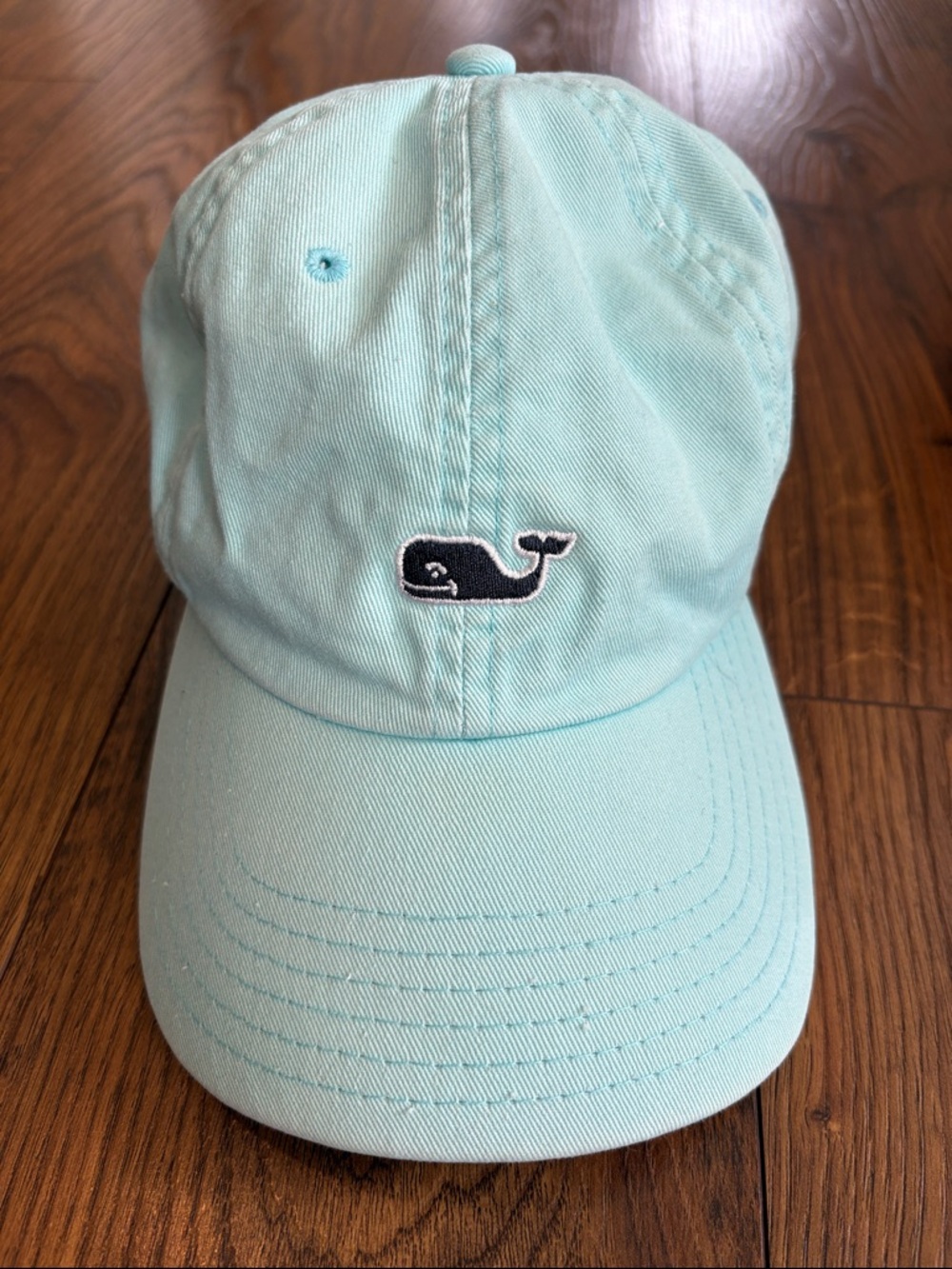Vineyard Vines Turquoise Whale Baseball Cap
